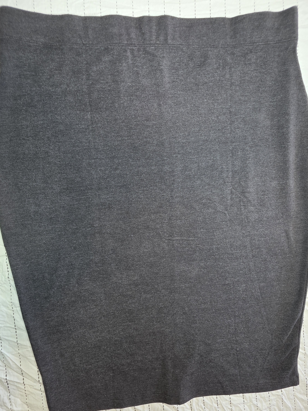Boutique+ The Perfect Skirt Dark Heather Gray Pencil Skirt NWT 1X